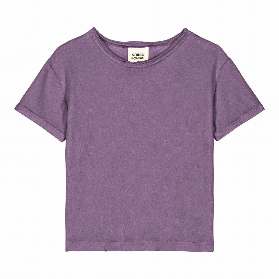 【STUDIO BOHEME】TSHIRT ESSENTIAL PURPLE Tシャツ 18m,24m,36m  | Coucoubebe/ククベベ