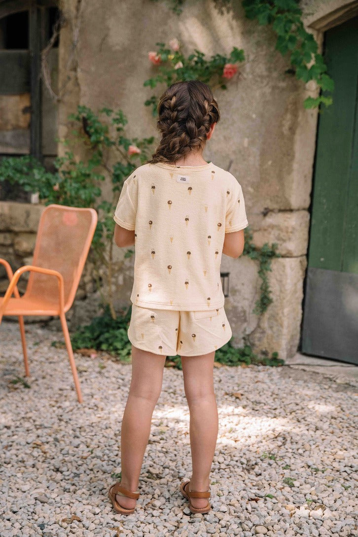 【激安大特価！】 STUDIO BOHEME】TSHIRT ESSENTIAL VANILLA ICECREAM Tシャツ 12m トップス