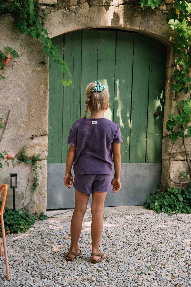 【STUDIO BOHEME】SHORTS GEORGY PURPLE ショートパンツ 18m,24m,36m  | Coucoubebe/ククベベ