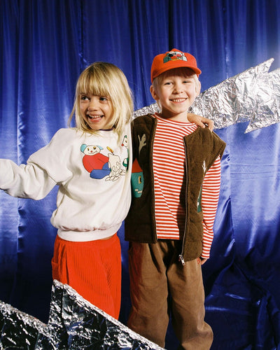 【The Campamento】Happy House Kids Vest ベスト 2y,3y,4y（Sub Image-7） | Coucoubebe/ククベベ