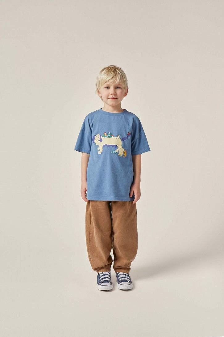 【The Campamento】Campfire Friends Washed Trousers パンツ 2y,3y,4y  | Coucoubebe/ククベベ