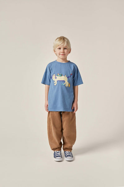 【The Campamento】Campfire Friends Washed Trousers パンツ 2y,3y,4y（Sub Image-5） | Coucoubebe/ククベベ