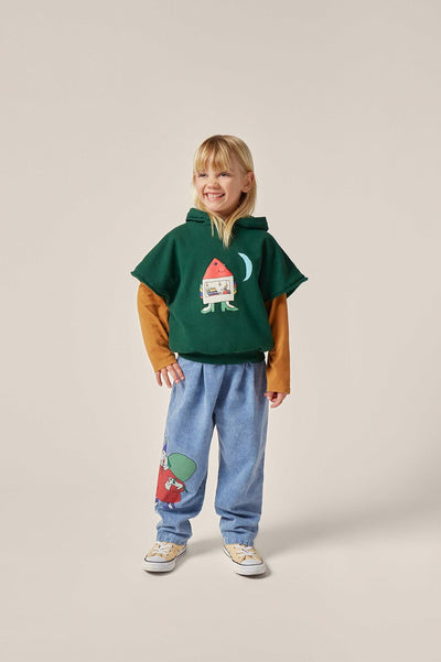 【The Campamento】Cozy House Kids Vest ベスト 2y,3y,4y（Sub Image-3） | Coucoubebe/ククベベ