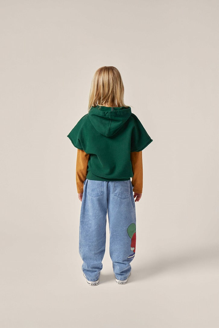【The Campamento】Festive Dog Denim Trousers パンツ 3y,4y,5/6y  | Coucoubebe/ククベベ