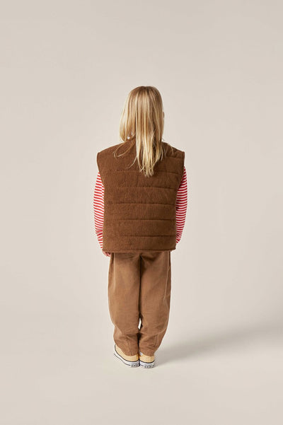 【The Campamento】Happy House Kids Vest ベスト 2y,3y,4y（Sub Image-5） | Coucoubebe/ククベベ
