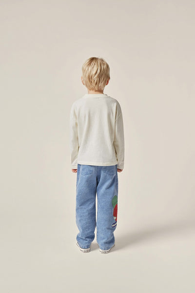 【The Campamento】Festive Dog Denim Trousers パンツ 3y,4y,5/6y（Sub Image-11） | Coucoubebe/ククベベ