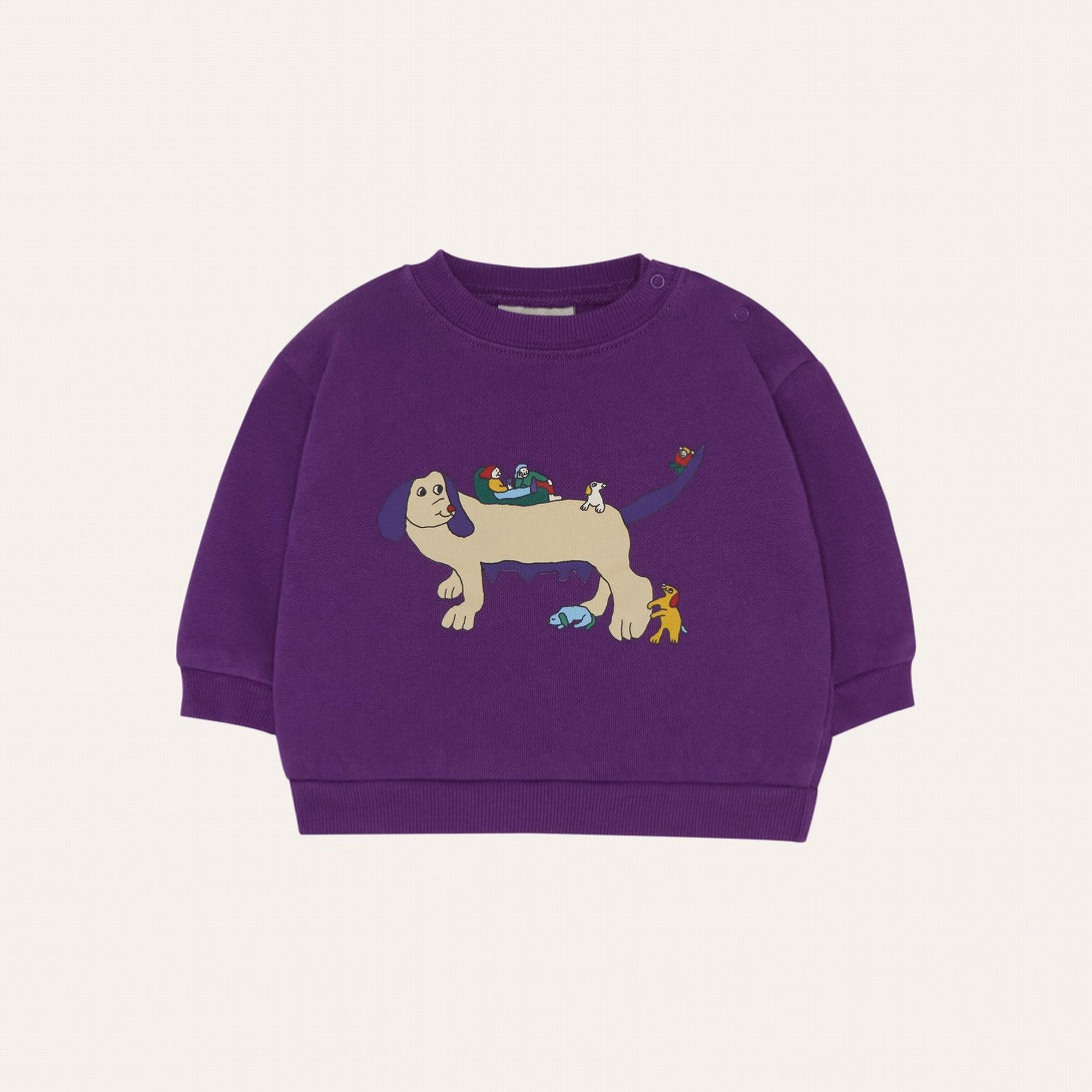 【The Campamento】Playful Dogs Baby Sweatshirt スウェット 12/18m,18/24m  | Coucoubebe/ククベベ