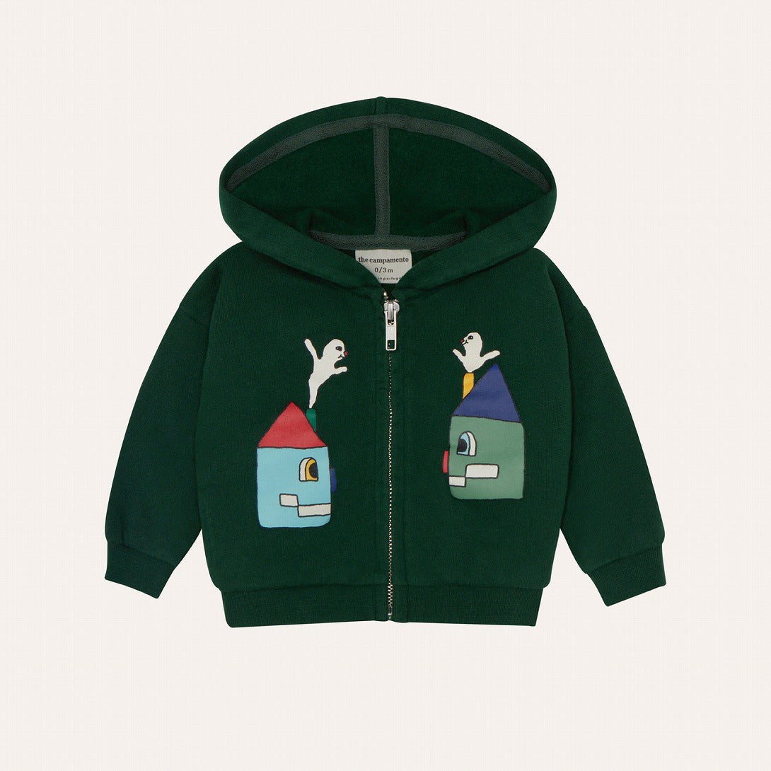 【The Campamento】Happy Houses Baby Zipped Sweatshirt  スウェット 12/18m,18/24m  | Coucoubebe/ククベベ