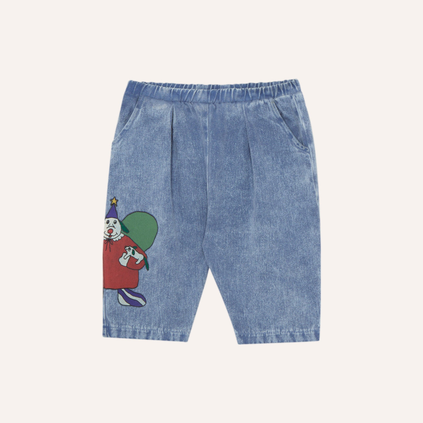 【The Campamento】Festive Dog Denim Baby Trousers パンツ 12/18m,18/24m  | Coucoubebe/ククベベ