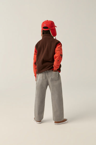 【The Campamento】THE CAMPAMENTO RED CAP Red 帽子 S,M（Sub Image-4） | Coucoubebe/ククベベ