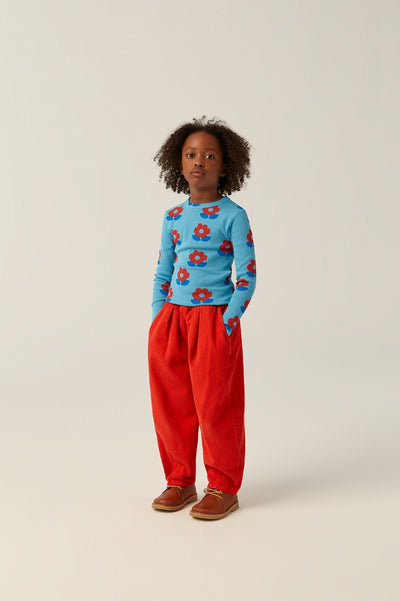 【The Campamento】RED CORDUROY TROUSERS Red パンツ 2y,3y,4y（Sub Image-5） | Coucoubebe/ククベベ