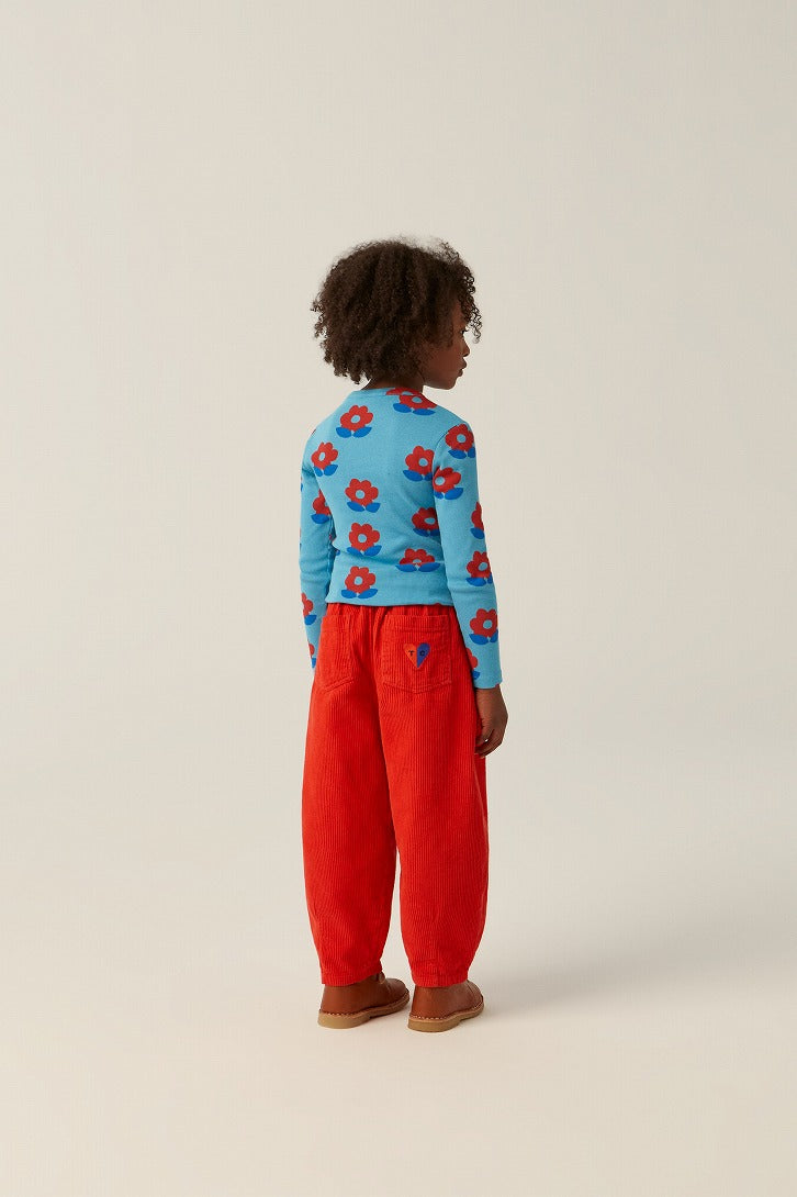 【The Campamento】RED CORDUROY TROUSERS Red パンツ 2y,3y,4y  | Coucoubebe/ククベベ