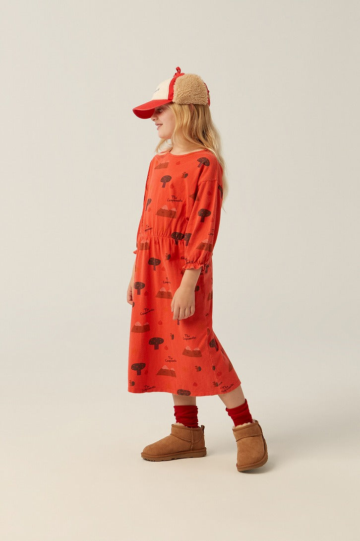 【The Campamento】THE CAMPAMENTO RED CAP Red 帽子 S,M  | Coucoubebe/ククベベ