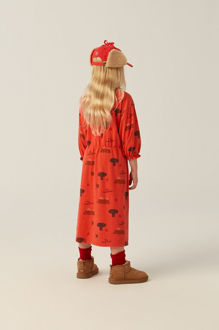 【The Campamento】THE CAMPAMENTO RED CAP Red 帽子 S,M  | Coucoubebe/ククベベ