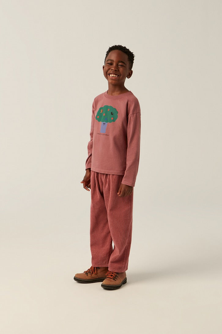 【The Campamento】BIG TREE TSHIRT Purple 長袖Tシャツ 2y,3y,4y  | Coucoubebe/ククベベ