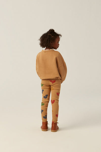【The Campamento】MULTICOLOR SQUIRRELS LEGGINGS Camel レギンス 2y,3y,4y（Sub Image-4） | Coucoubebe/ククベベ