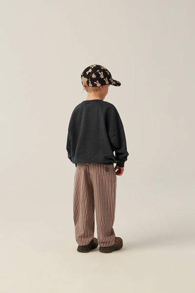 【The Campamento】GREY STRIPES TROUSERS Purple パンツ 2y,3y,4y（Sub Image-12） | Coucoubebe/ククベベ