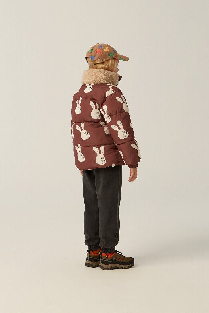 【The Campamento】MULTICOLOR SQUIRRELS CAP Camel 帽子 S,M  | Coucoubebe/ククベベ