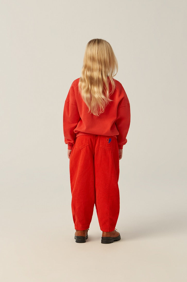 【The Campamento】RED CORDUROY TROUSERS Red パンツ 2y,3y,4y  | Coucoubebe/ククベベ