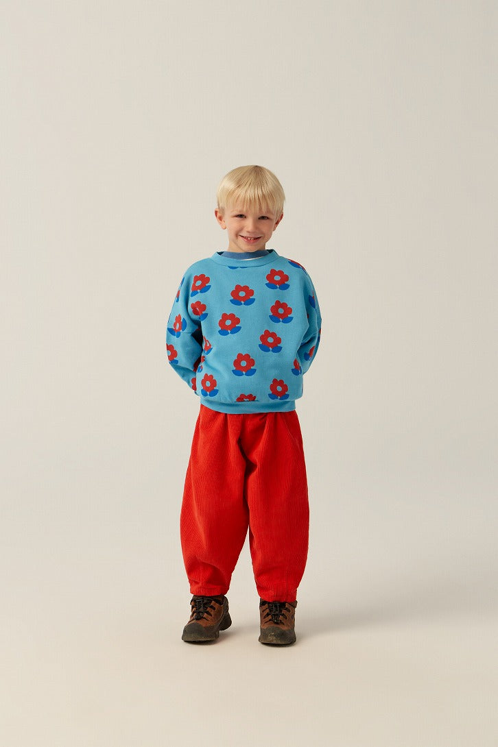 【The Campamento】RED CORDUROY TROUSERS Red パンツ 2y,3y,4y  | Coucoubebe/ククベベ