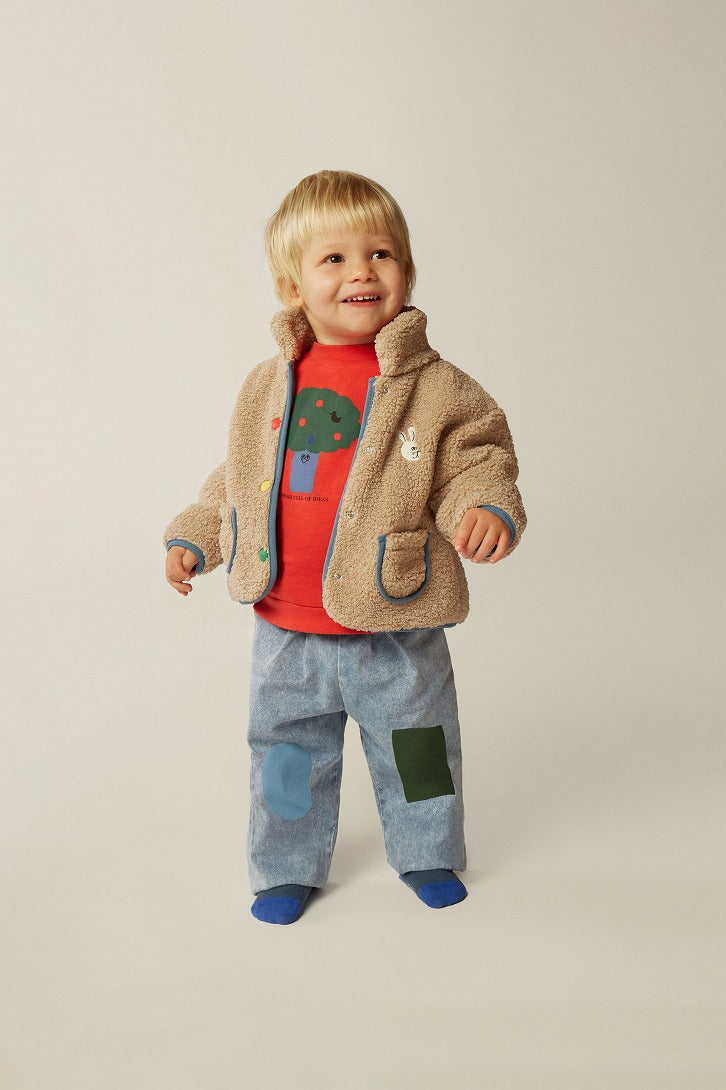 【The Campamento】ECRU TEDDY BABY JACKET Ecru ジャケット 12/18m,18/24m  | Coucoubebe/ククベベ