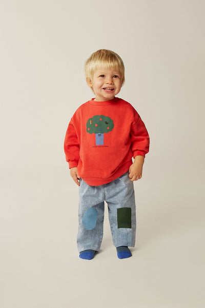 【The Campamento】BLUE DENIM BABY TROUSERS Blue パンツ 12/18m,18/24m（Sub Image-4） | Coucoubebe/ククベベ