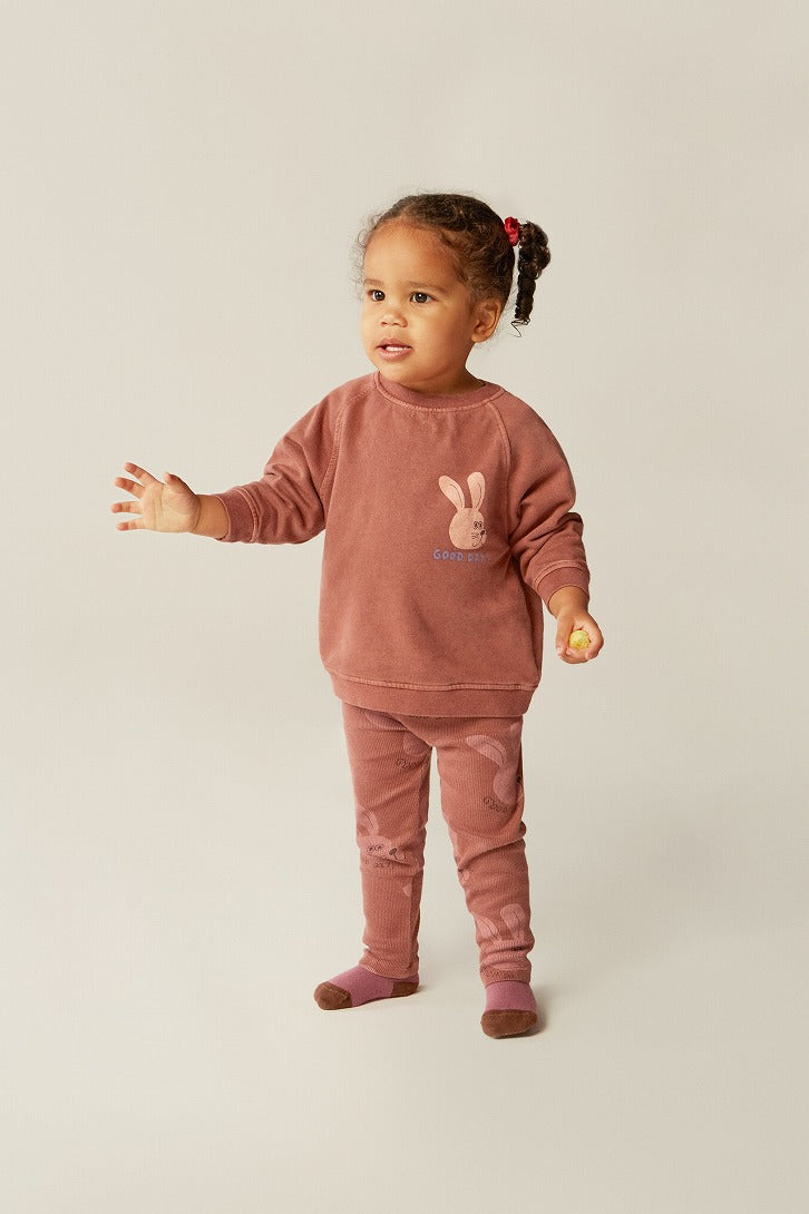 【The Campamento】RABBITS BROWN BABY LEGGINGS Brown レギンス 12/18m,18/24m  | Coucoubebe/ククベベ