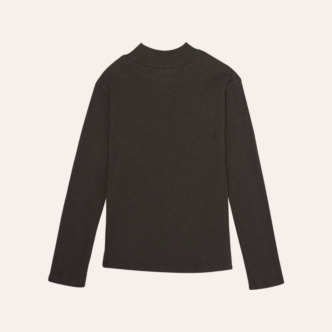 【The Campamento】GREY TURTLE NECK TSHIRT Grey 長袖Tシャツ 2y,3y,4y  | Coucoubebe/ククベベ