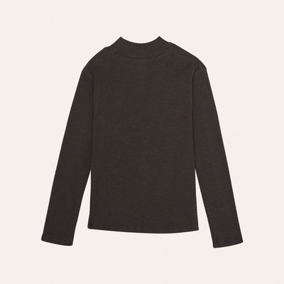 【The Campamento】GREY TURTLE NECK TSHIRT Grey 長袖Tシャツ 2y,3y,4y（Sub Image-2） | Coucoubebe/ククベベ