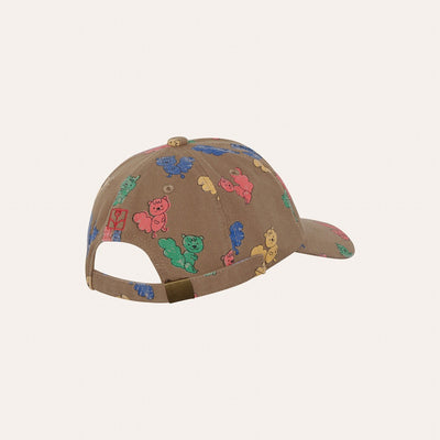 【The Campamento】MULTICOLOR SQUIRRELS CAP Camel 帽子 S,M（Sub Image-2） | Coucoubebe/ククベベ