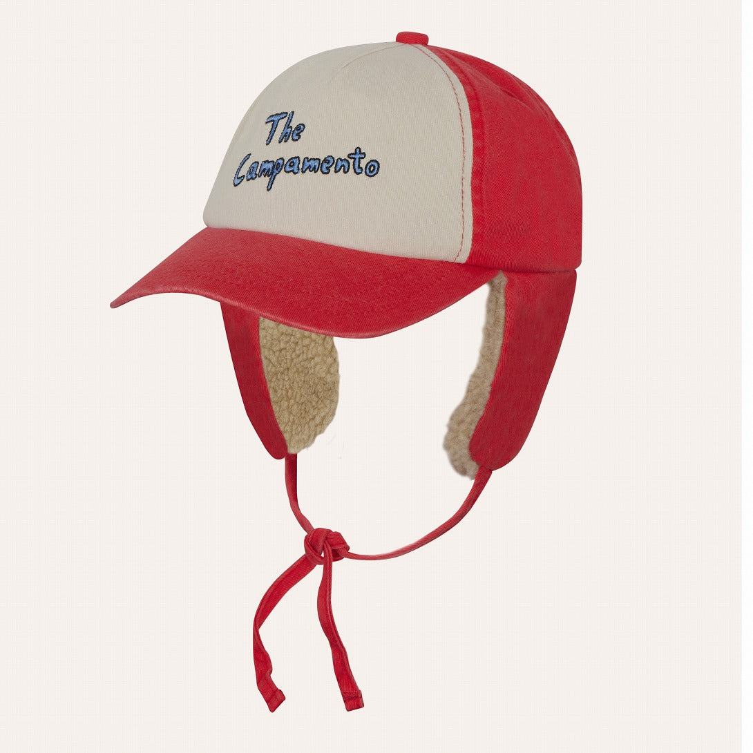 【The Campamento】THE CAMPAMENTO RED CAP Red 帽子 S,M  | Coucoubebe/ククベベ