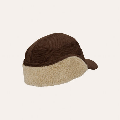 【The Campamento】THE CAMPAMENTO CORDUROY CAP Brown 帽子 S,M（Sub Image-2） | Coucoubebe/ククベベ