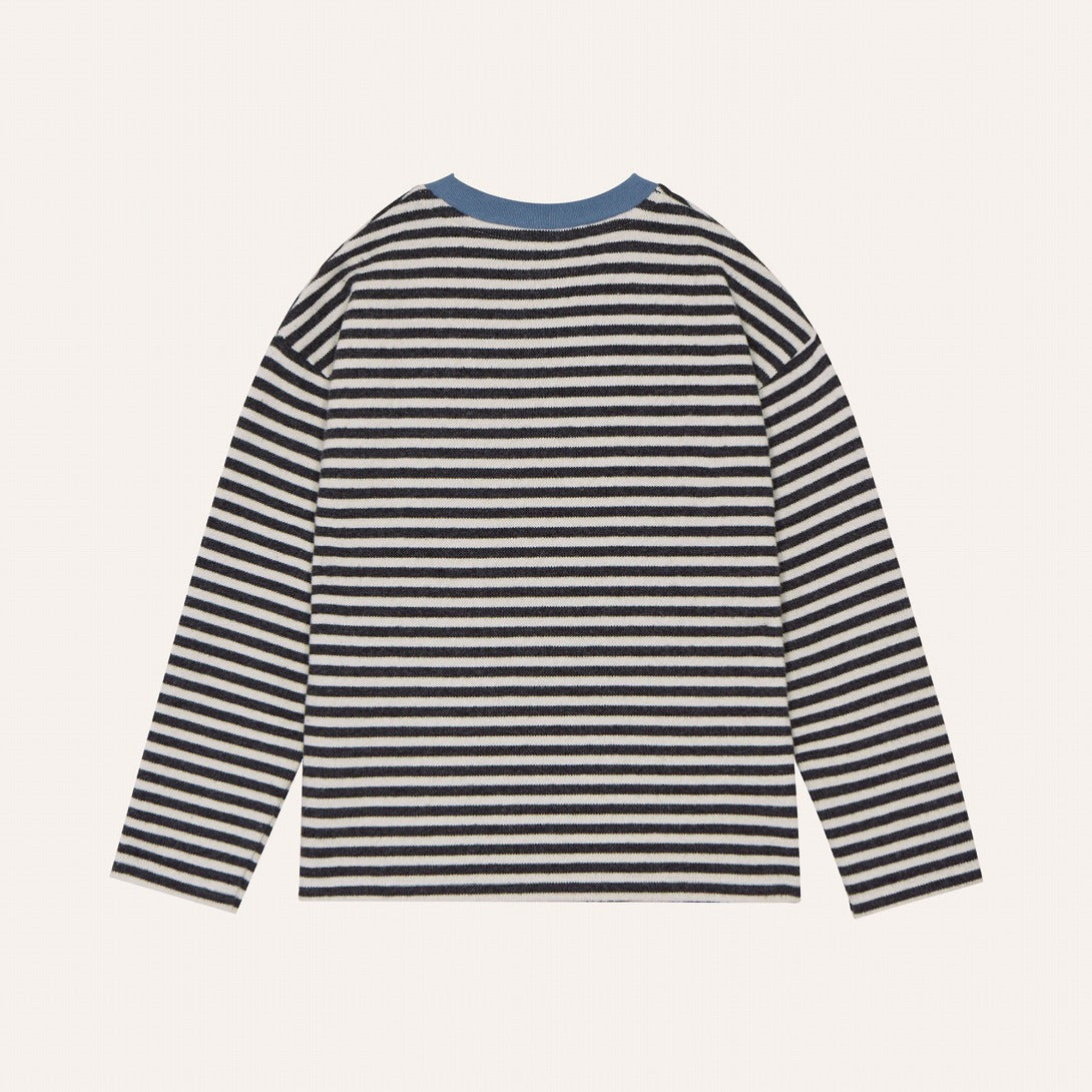 【The Campamento】BICOLOR STRIPES TSHIRT Navy 長袖Tシャツ 2y,3y,4y  | Coucoubebe/ククベベ