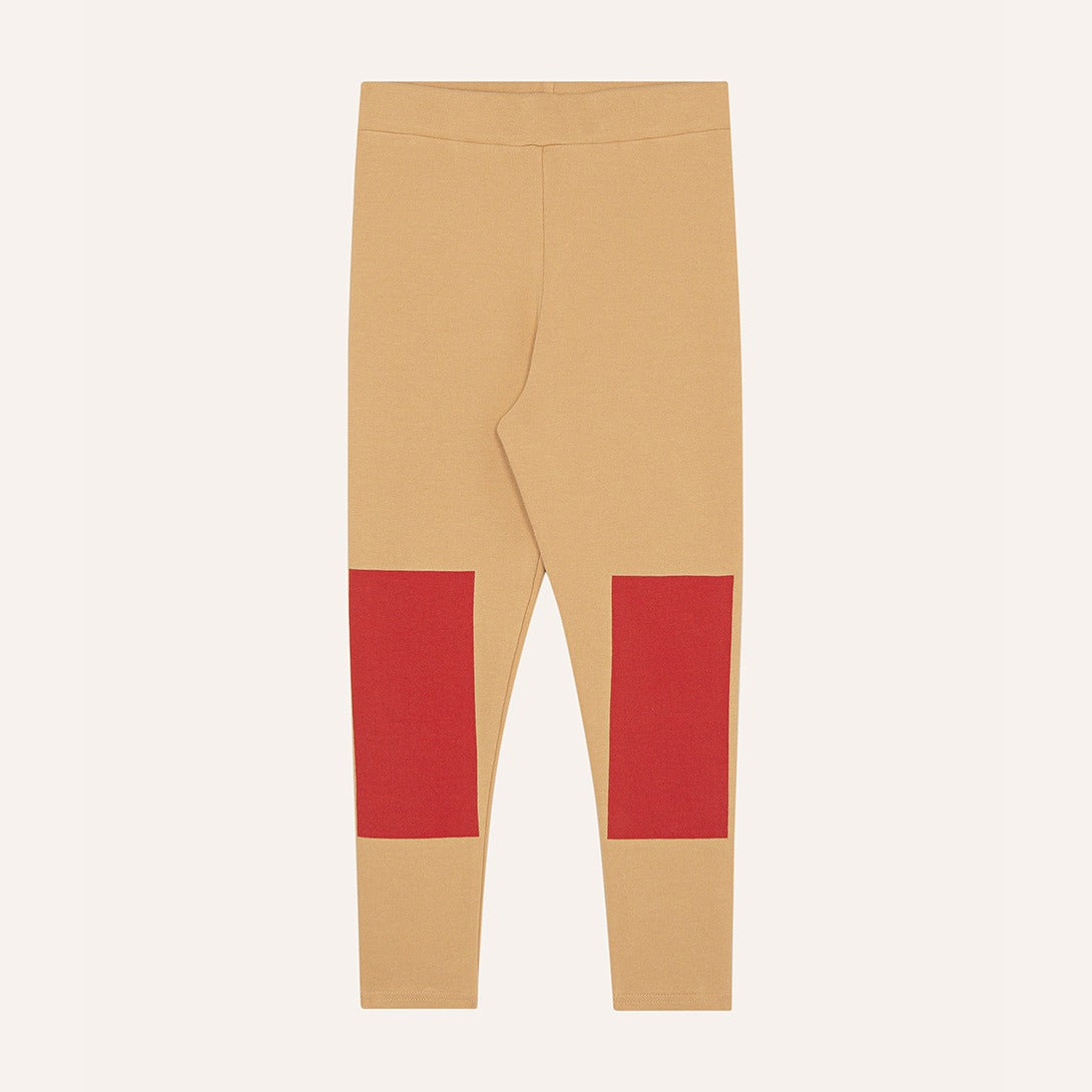 【The Campamento】YELLOW KNEE PATCH LEGGINGS Yellow レギンス 2y,3y,4y  | Coucoubebe/ククベベ