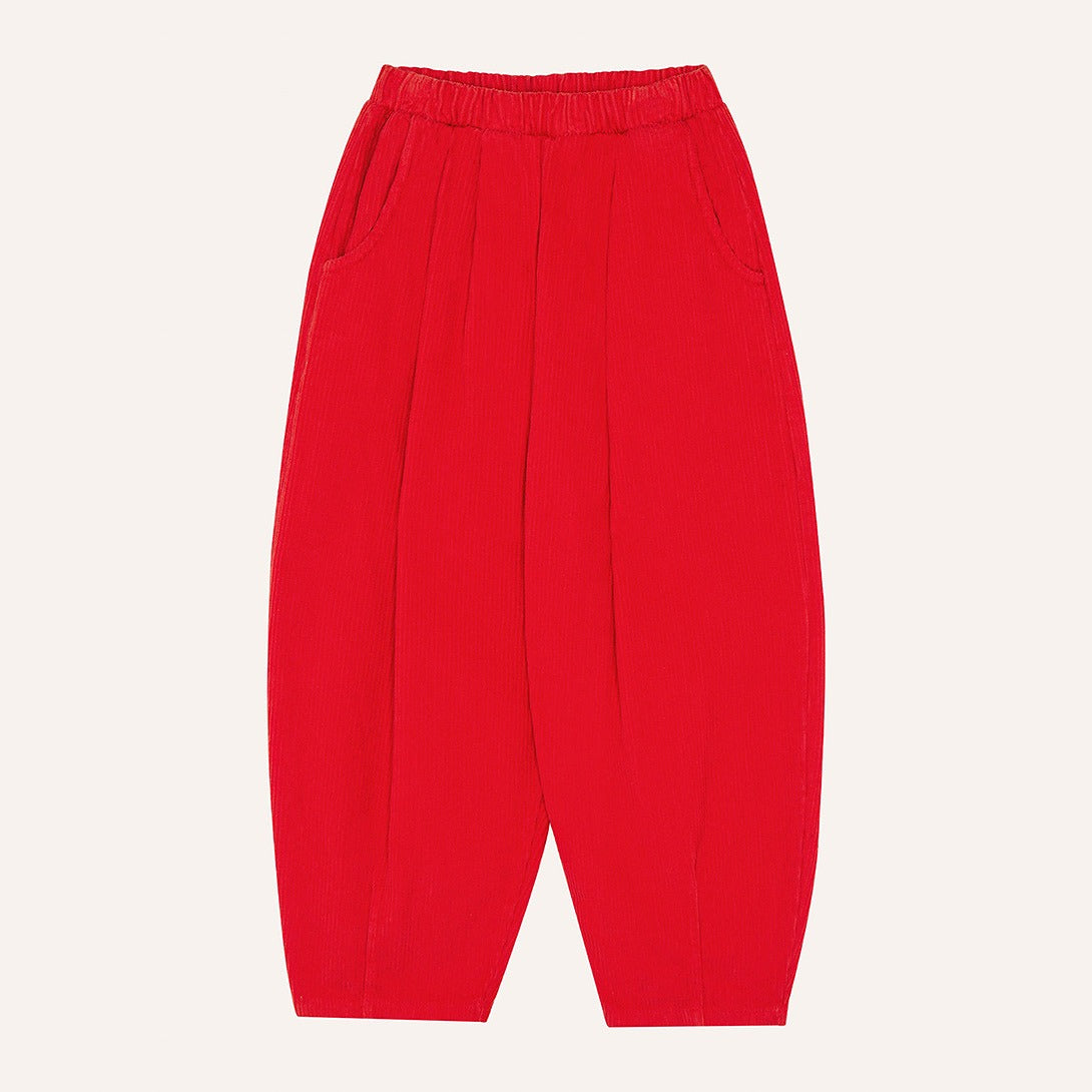 【The Campamento】RED CORDUROY TROUSERS Red パンツ 2y,3y,4y  | Coucoubebe/ククベベ