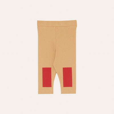 【The Campamento】YELLOW AND RED BABY LEGGINGS Yellow レギンス 12/18m,18/24m（Sub Image-2） | Coucoubebe/ククベベ