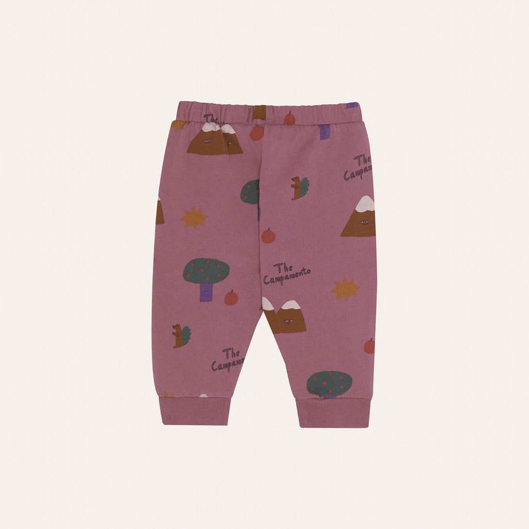 【The Campamento】MOUNTAINS PURPLE BABY JOGGING Purple パンツ 12/18m,18/24m  | Coucoubebe/ククベベ