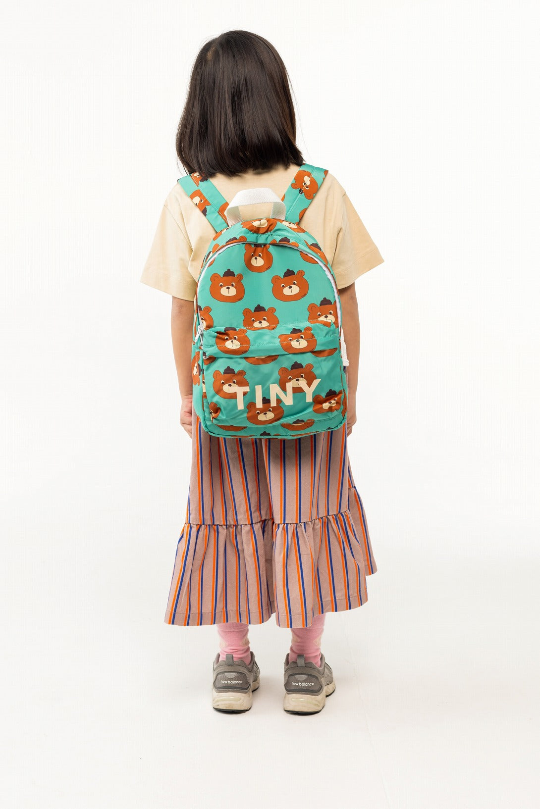 【tinycottons】BEARS BACKPACK emerald バックパック  | Coucoubebe/ククベベ