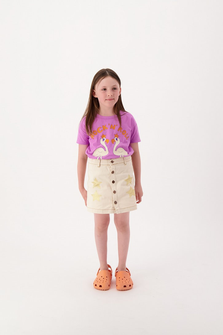 【tinycottons】【30%OFF】FLAMINGOS TEE orchid Tシャツ 2y,3y,4y,6y  | Coucoubebe/ククベベ