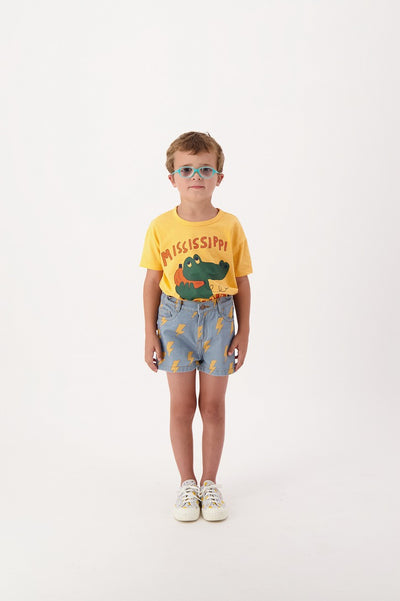 【tinycottons】【30%OFF】MISSISSIPPI TEE orange Tシャツ 2y,3y,4y,6y（Sub Image-2） | Coucoubebe/ククベベ