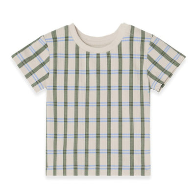 【garbo&friends】Lisboa Stripe Structured Jersey T-shirt Baby Tシャツ 6-12m,1-2y（Sub Image-1） | Coucoubebe/ククベベ