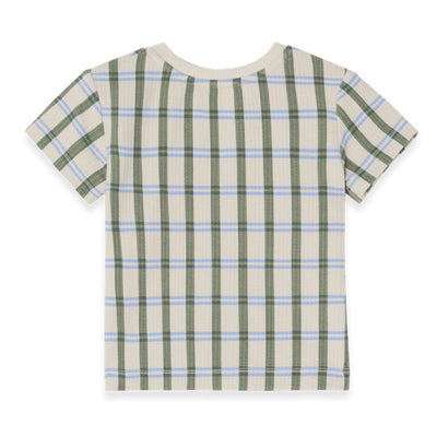 【garbo&friends】Lisboa Stripe Structured Jersey T-shirt Baby Tシャツ 6-12m,1-2y（Sub Image-2） | Coucoubebe/ククベベ