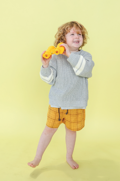 【GROWN】Plaid Shorts ショーツ 12-18m,18-24m,2-3y,3-4y（Sub Image-3） | Coucoubebe/ククベベ