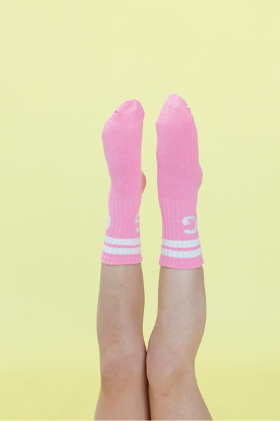 【GROWN】Stripe Logo Socks Candy 靴下 1-2y,2-4y（Sub Image-3） | Coucoubebe/ククベベ
