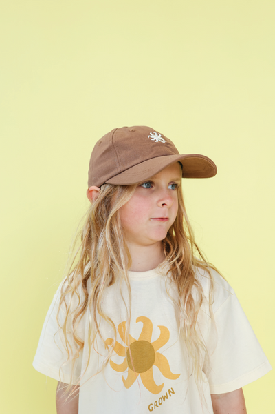 【GROWN】Sunny Cotton Cap Brownie 帽子 KID（Sub Image-6） | Coucoubebe/ククベベ