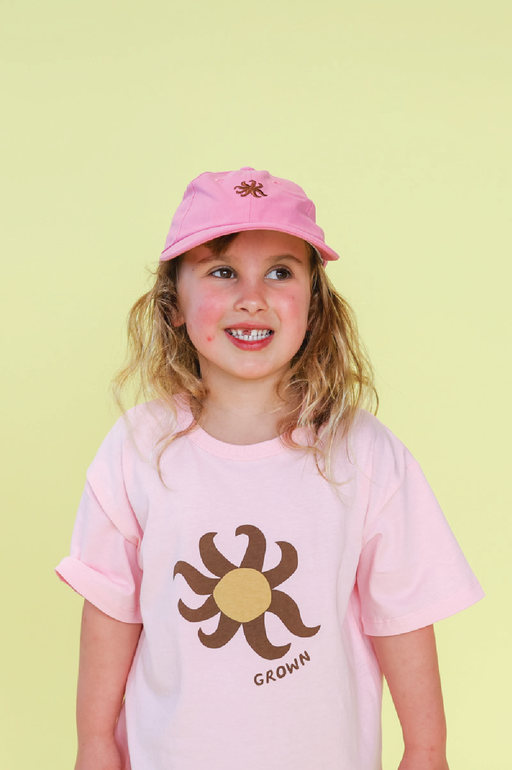 【GROWN】Sunny Cotton Cap Candy 帽子 KID  | Coucoubebe/ククベベ