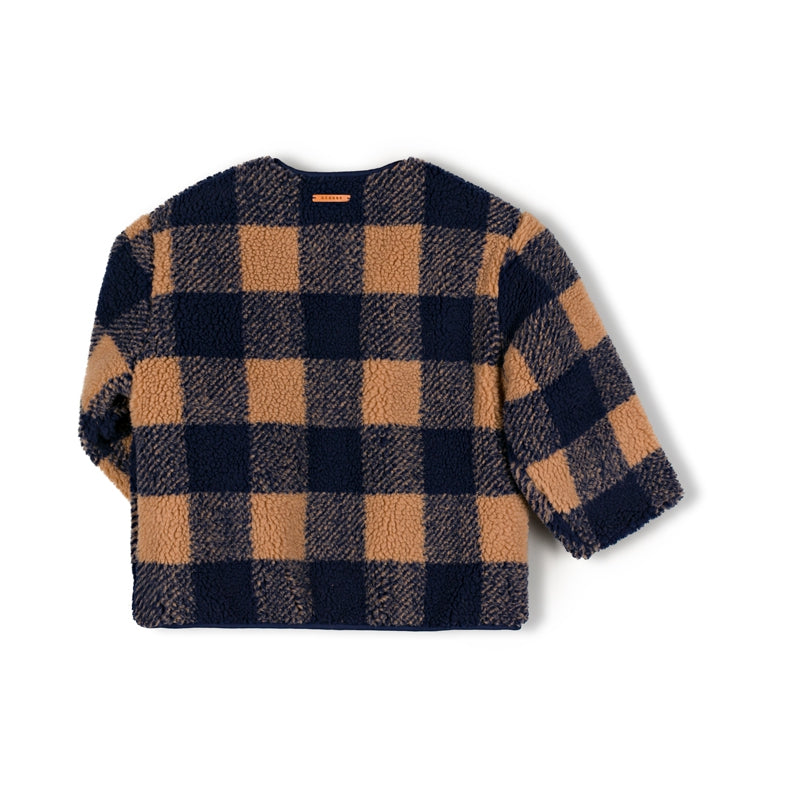 【nixnut】Check Jacket Navy Checkered ジャケット 86/92,98/104,110/116  | Coucoubebe/ククベベ