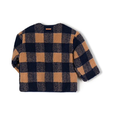 【nixnut】Check Jacket Navy Checkered ジャケット 86/92,98/104,110/116（Sub Image-2） | Coucoubebe/ククベベ