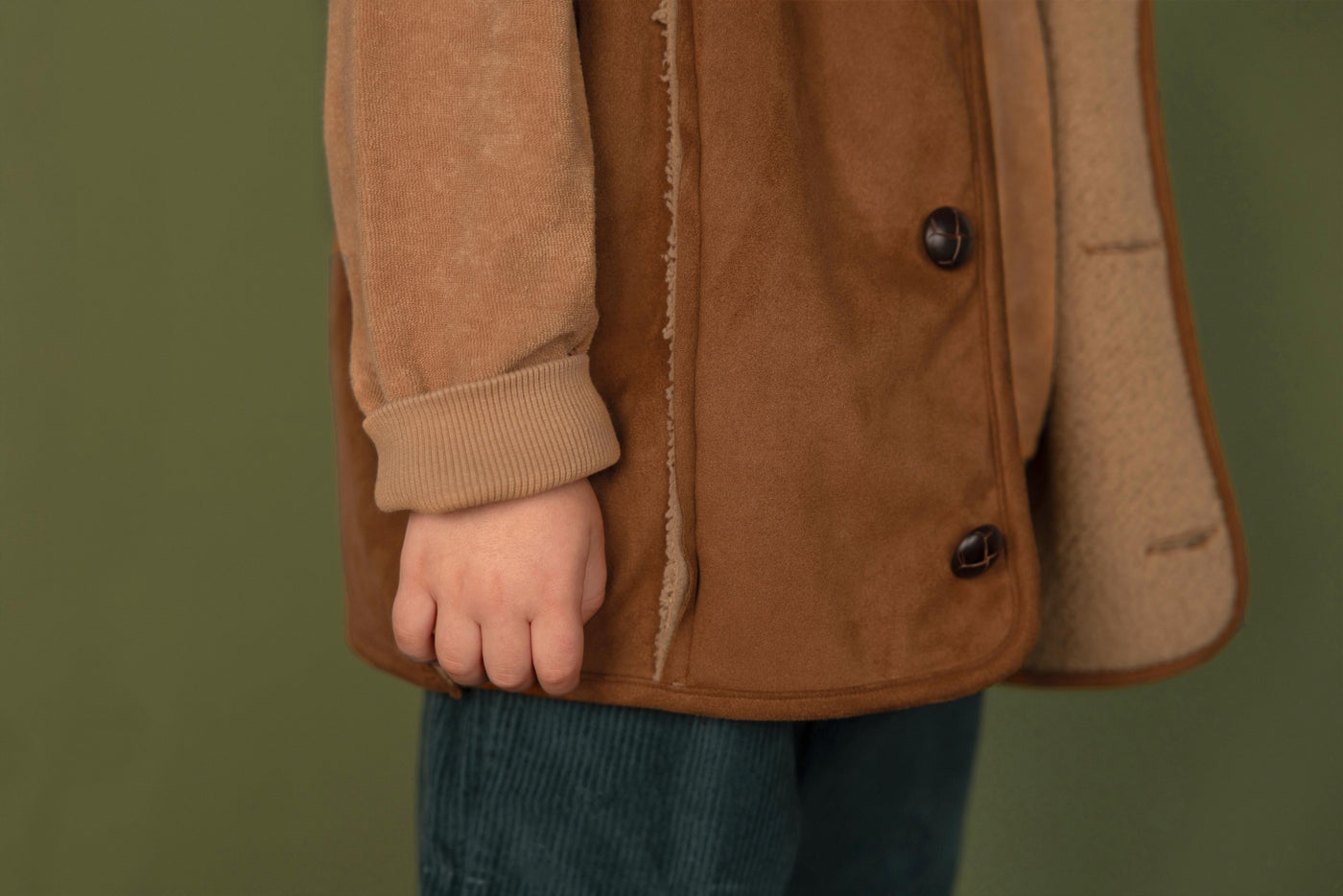 【nixnut】Os Bodywarmer Caramel ベスト 74/80,86/92,98/104  | Coucoubebe/ククベベ