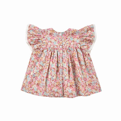【LOUISE MISHA】【30%OFF】Dress Warisa Pink Sweet Pastel ワンピース 24m,3y,4y（Sub Image-3） | Coucoubebe/ククベベ